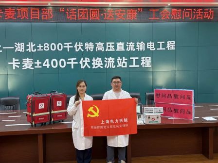 践党员先锋使命 筑高原健康屏障 | 上海电力医院党员先锋队护航"电力天路"建设