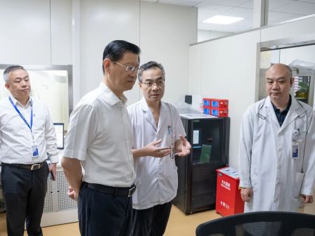 通用技术国中康健董事、总经理、党委副书记李瑞庆调研上海电力医院及国康上海公司