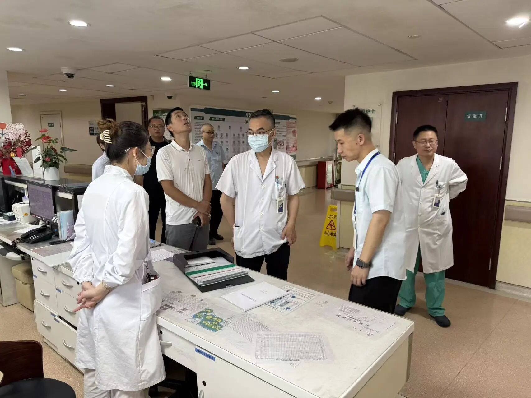 上海电力医院开展节前安全大检查