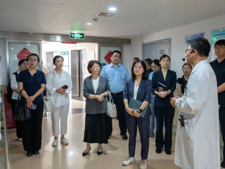 通用健康调研组一行赴上海电力医院开展健康产业调研交流